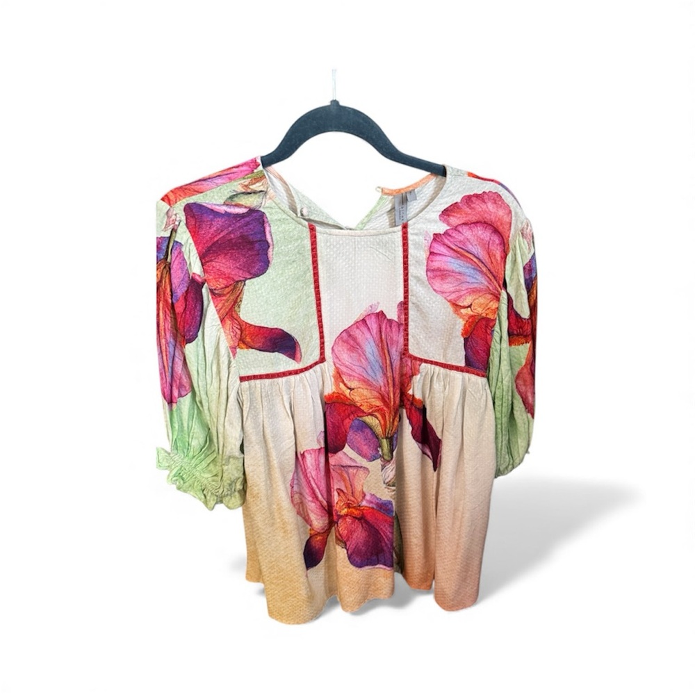 Elegant Floral Women's Blouse